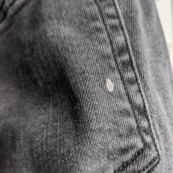 H&M Divided Grey/Gray Girlfriend Jeans sz 6 - Picture 8 of 10